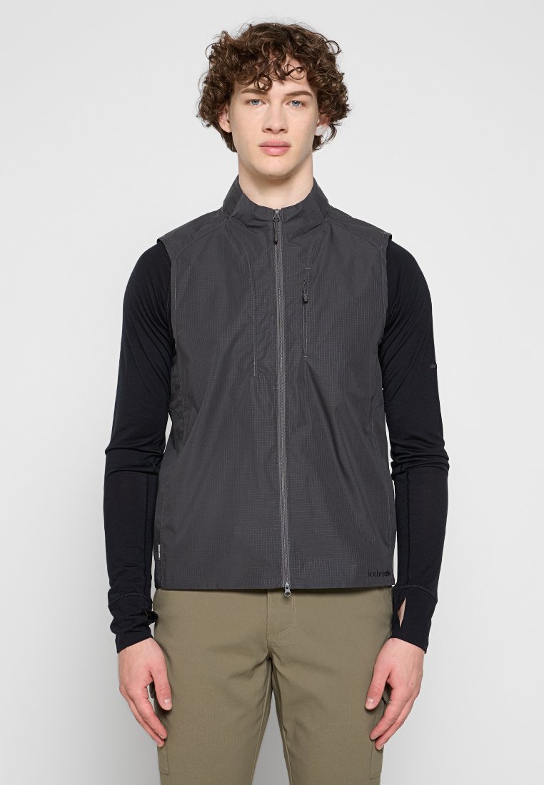 Icebreaker Bodywarmer grijs