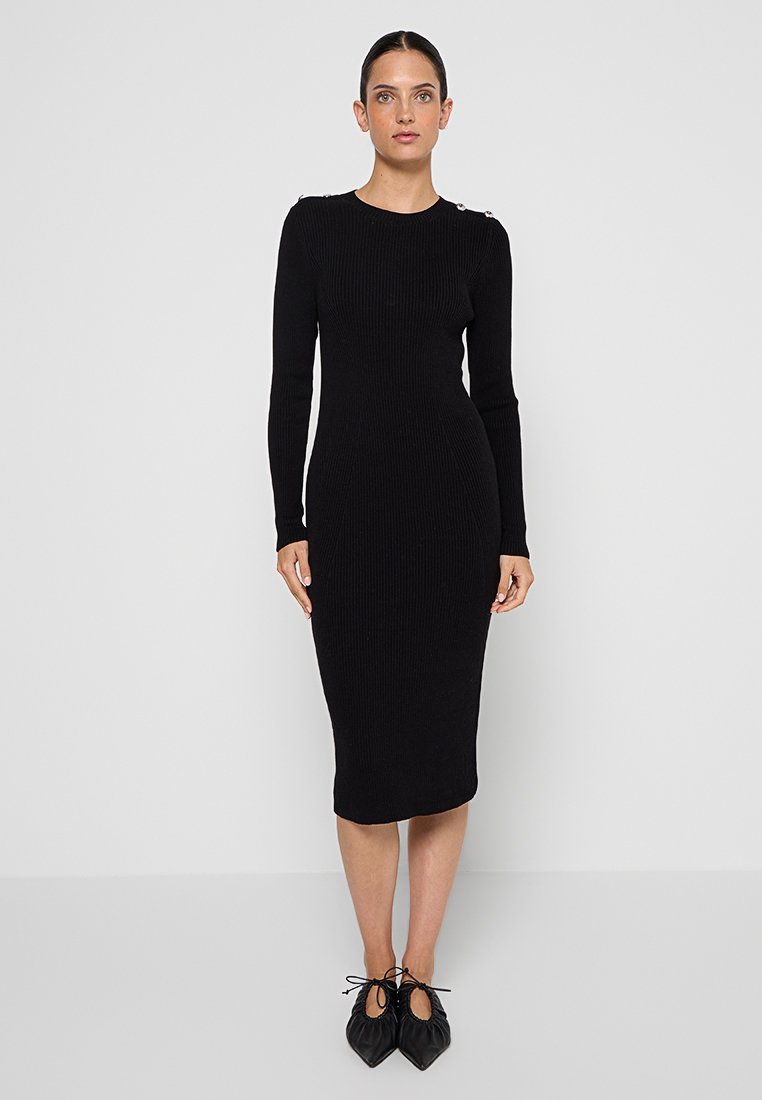 Barbour International Gebreide jurk zwart Barbour International Gebreide jurk zwart