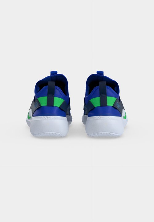 Nike FLEX RUNNER 4 UNISEX - Road running shoes - racer blue/illusion green/midnight navy/aurora blue — foto 4