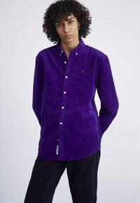 Carhartt WIP MADISON - Camisa - tyrian/black