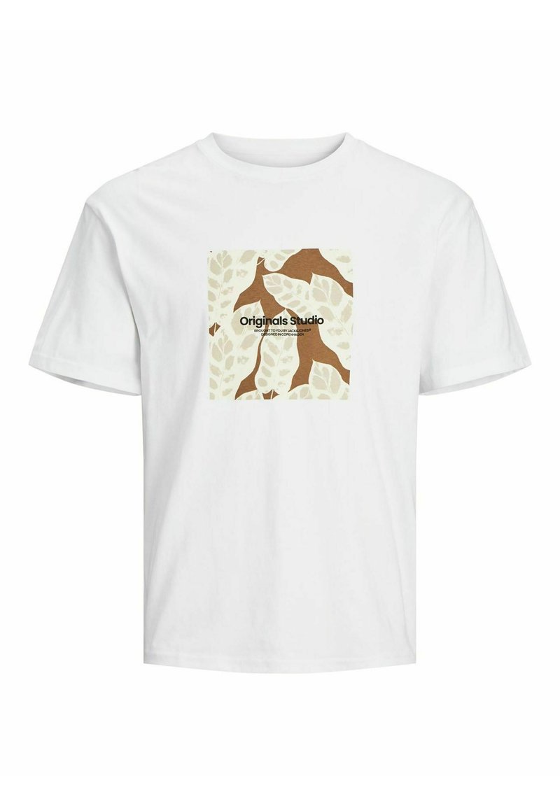 jack & jones T-shirt print crème