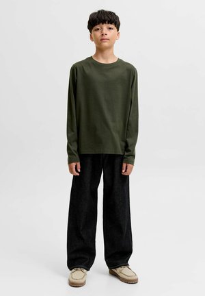 Jack & Jones Junior, Langarmshirt - rosin