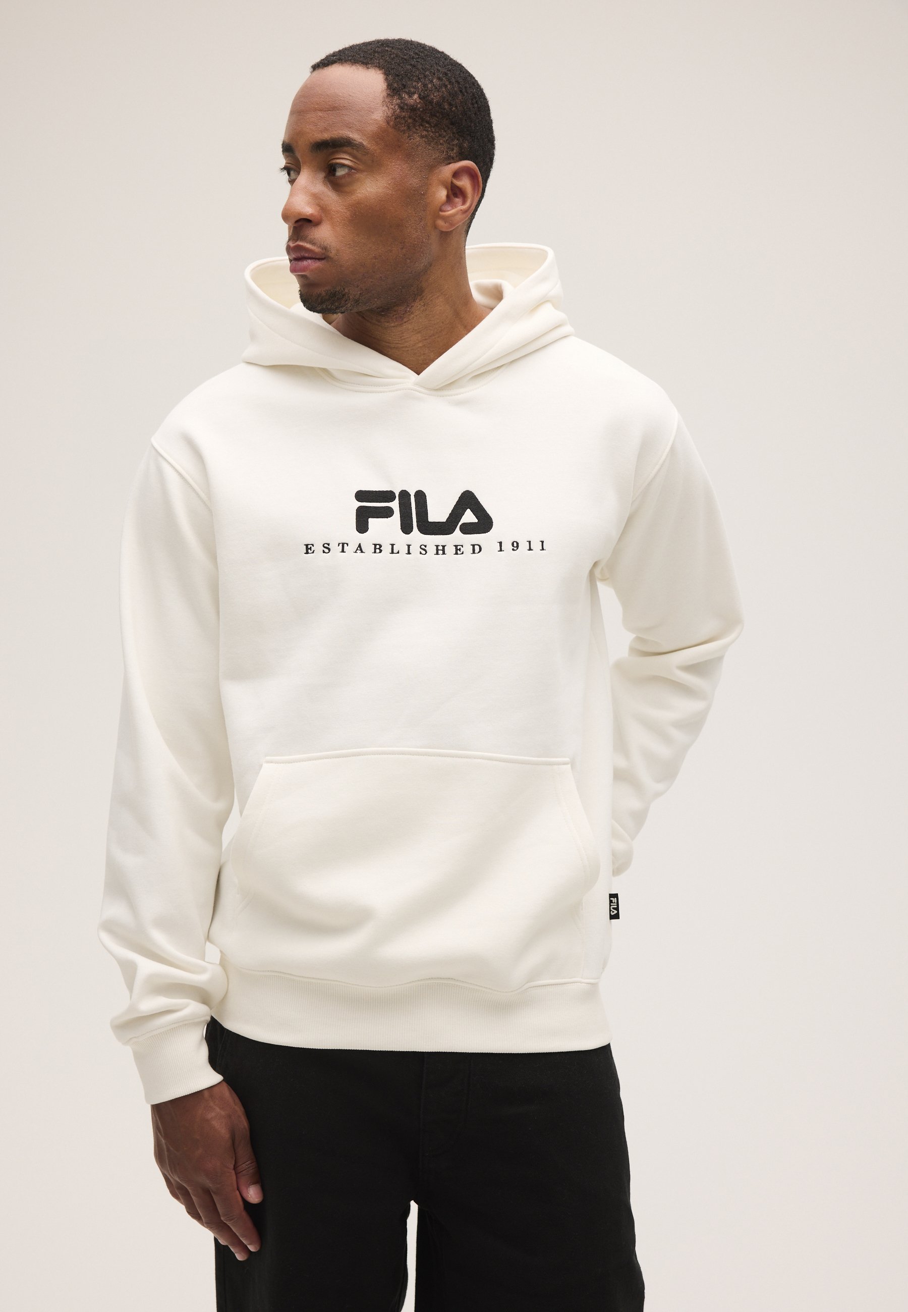 FILA 발세라 레귤러 브러시드 후드티