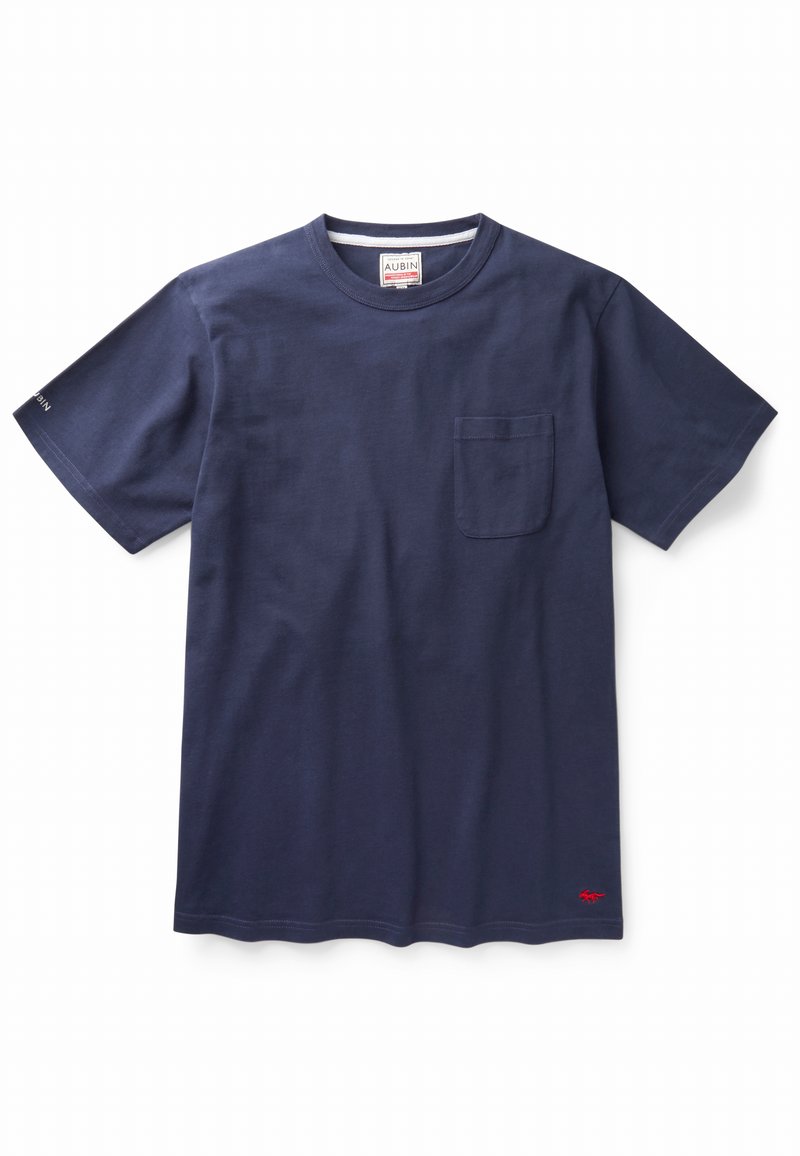 Aubin NEWBURGH  - T-shirt basic - navy