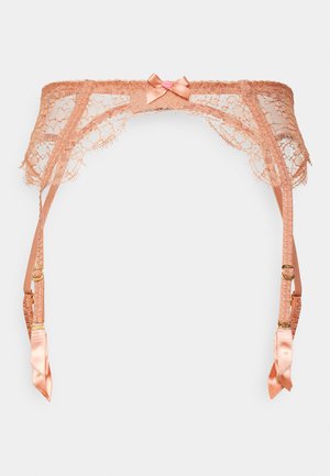 Agent Provocateur LORNA SUSPENDER - Prisegamų kojinių diržai - praline