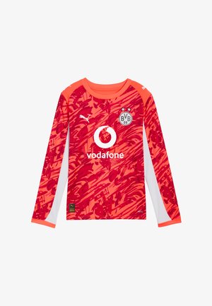 Puma, BORUSSIA DORTMUND 25/26 LANGÄRMLIGES TORWARTT - Maillot de gardien de but - glowing red-silver mist