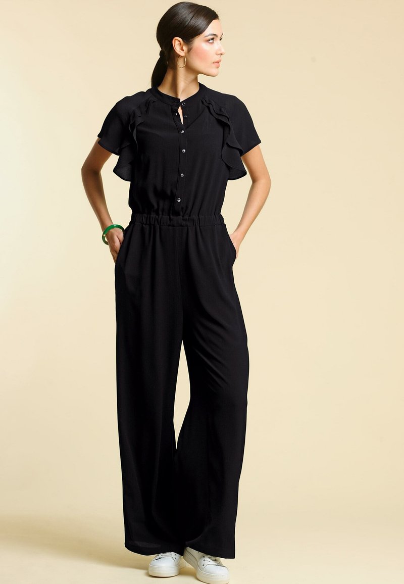 Damen Kleider | Alba Moda OVERALL Jumpsuit marineblau/dunkelblau - LD01184 Damen Kleider | Alba Moda OVERALL Jumpsuit marineblau/dunkelblau - LD01184