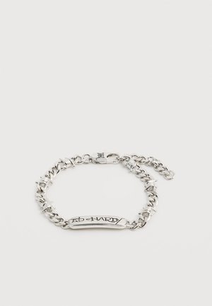 BARBED LOGO CHAIN BRACELET UNISEX - Brăţară - silver-coloured