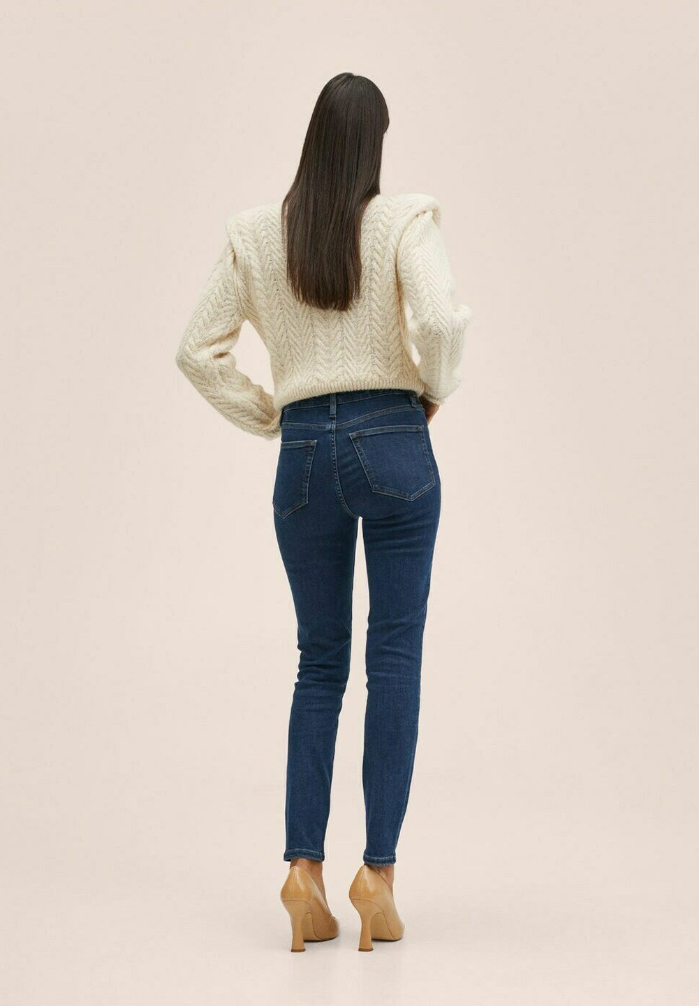 Mango Slim fit jeans - dunkelblau/dark 