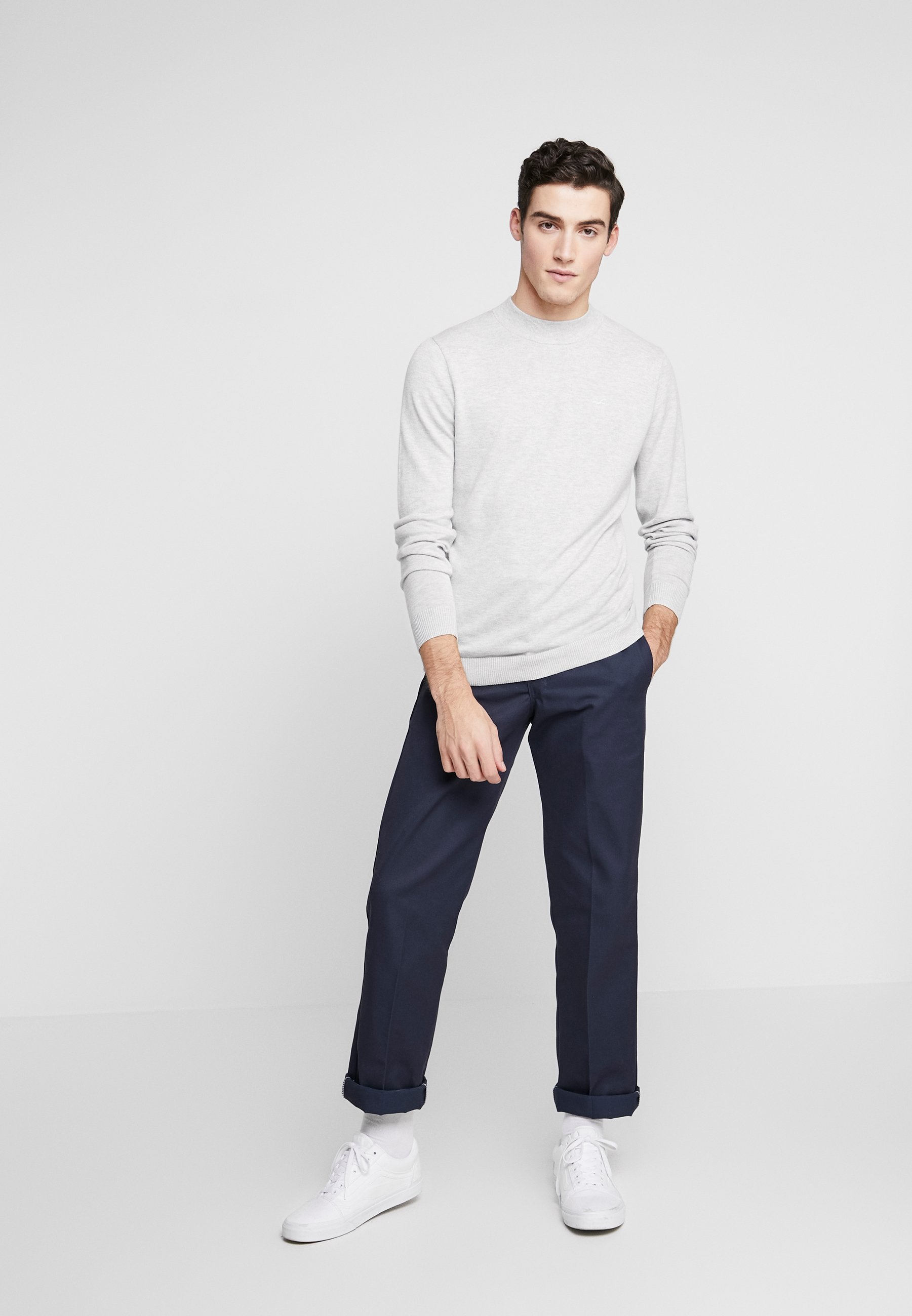 Hollister Co. MOCK NECK Trui stone Zalando.nl Hollister Co. MOCK NECK Trui stone Zalando.nl
