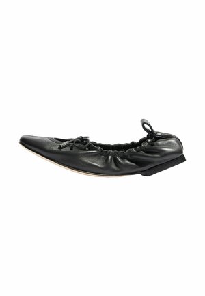 Ballerinasko m/ rem - black  calf