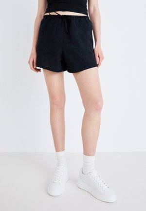 Gina Tricot RELAXED BLEND - Šortky - black