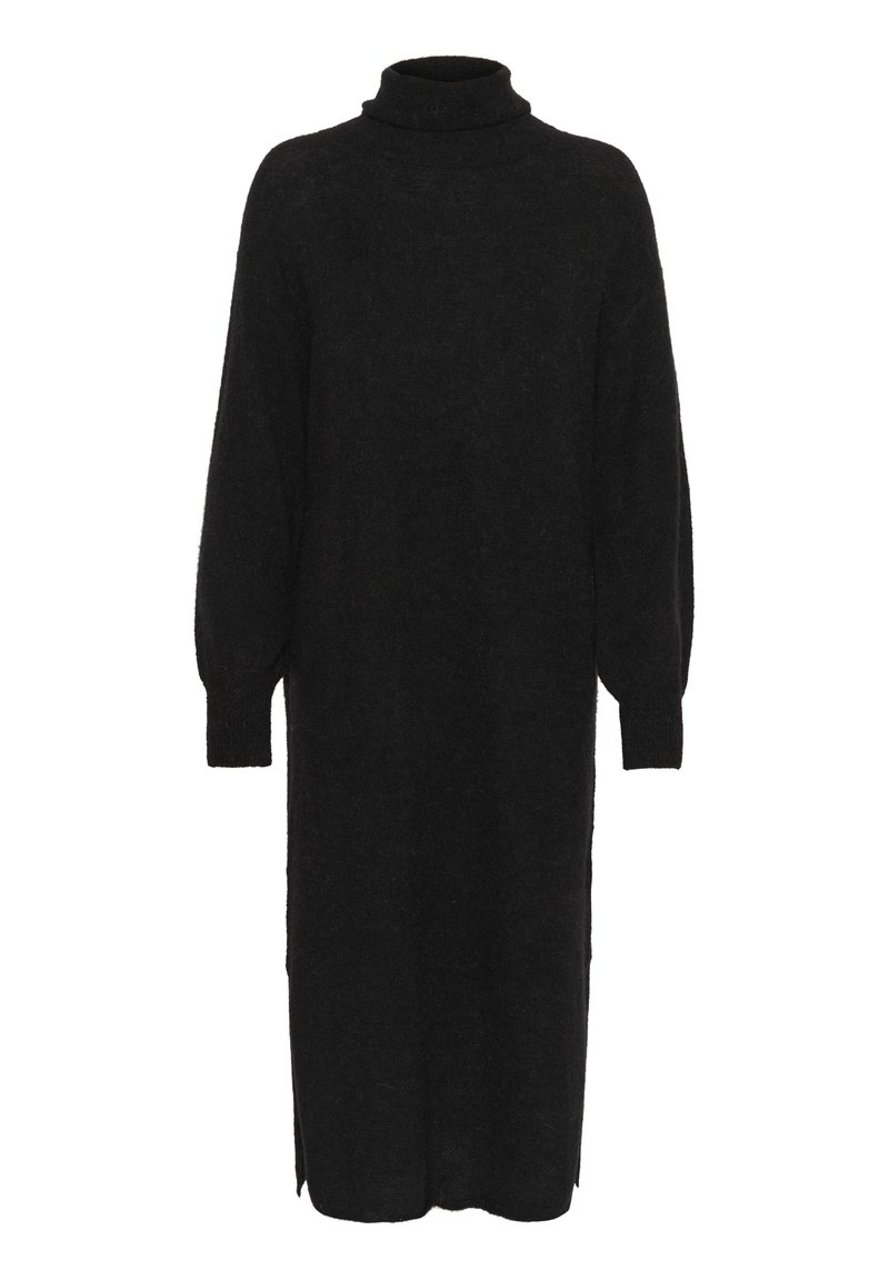 My Essential Wardrobe Gebreide jurk zwart My Essential Wardrobe Gebreide jurk zwart