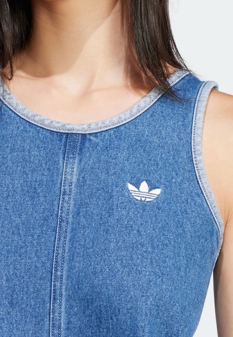 adidas Originals Denim dress - blue