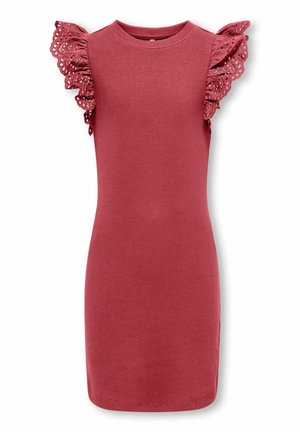 KOGDREA LIFE - Gebreide jurk - earth red