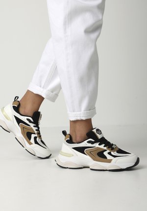 Baskets basses - white black