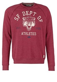 Pier One Sudadera - mottled bordeaux