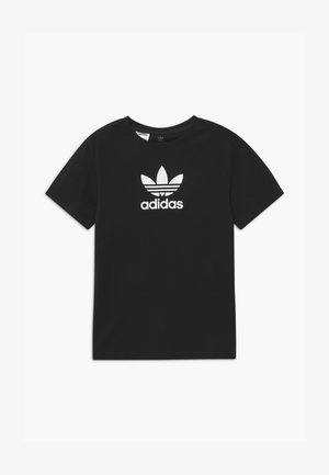 TEE UNISEX - T-shirt med print - black/white