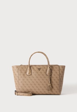 Guess, MARISSA LOGO TECH TOTE - Τσάντα Tote - beige