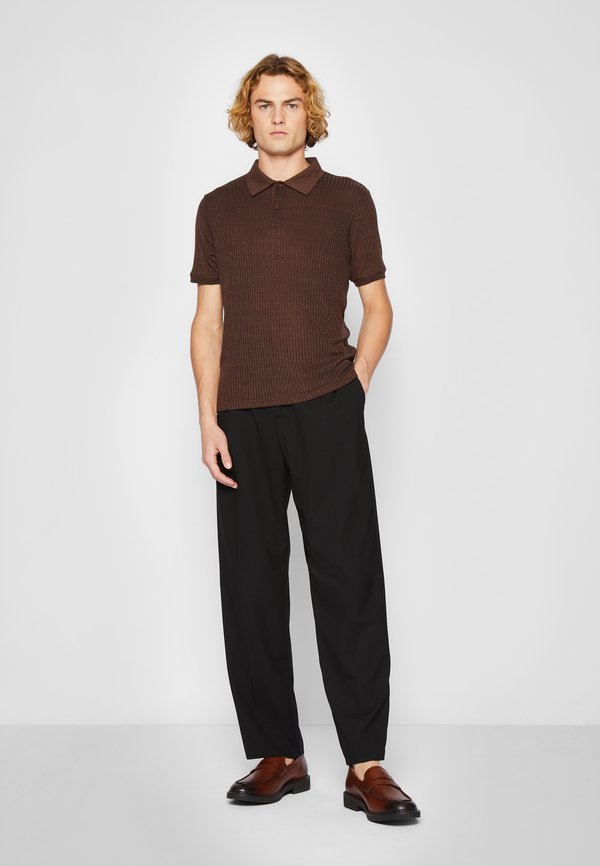 METROPOLE LONDON - Slip-ons - cognac