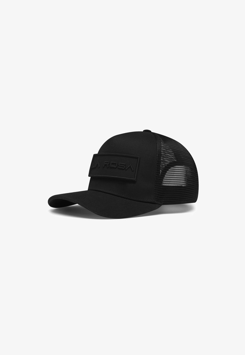 LA ROSA BADGE TRUCKER BASEBALL - Gorra - black