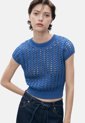 SKIE - Print T-shirt - dark blue