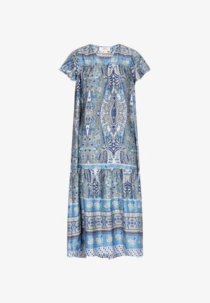 usha, Jurk - blau mehrfarbig