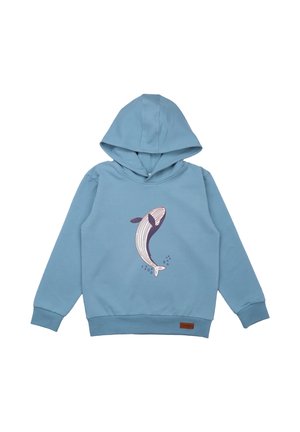 WHALES & SEA TURTLES - Hoodie - blau