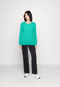 VILA VIRIL O-NECK  - Neule - green