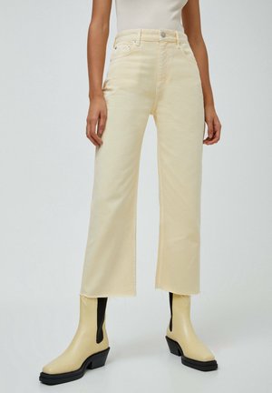 Jeans Straight Leg - yellow