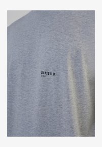 Felpa Donna SikSilk Grigio Marna UK10 Manica Lunga Activewear - Foto 5