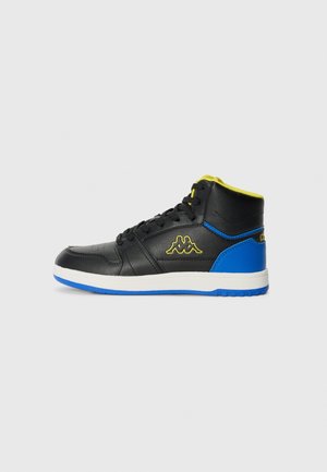 RERNA UNISEX - Sneakers laag - black/yellow