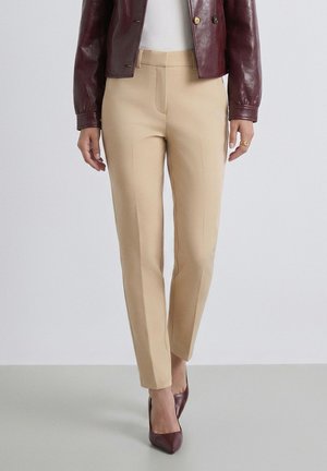 Calliope, PANTALONE LUNGO TINTA UNITA - Chino - beige chiaro
