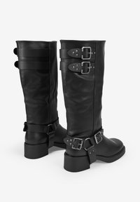 Bosanova CON HEBILLAS METÁLICAS - Botas camperas - black