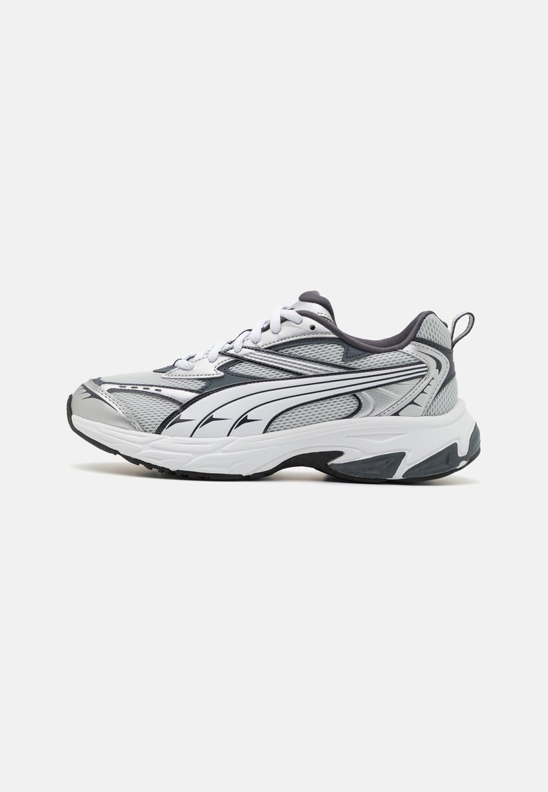 Puma MORPHIC - Cestná bežecká obuv - glacial gray/white/strong gray