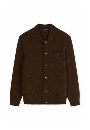 OLYMP, OLYMP CASUAL STRICK, STRICKJACKE - Strickjacke - braun