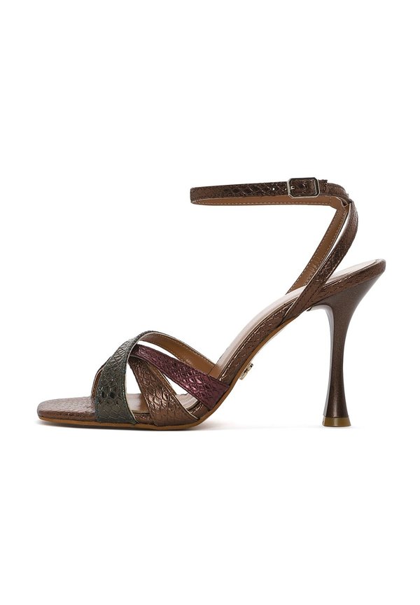 Riemensandalette - copper