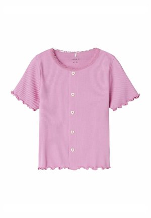 Name it SLIM FIT - Apdrukāts T-krekls - fuchsia pink