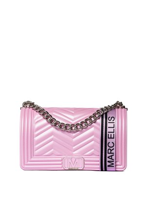 Umhängetasche - lilac and silver