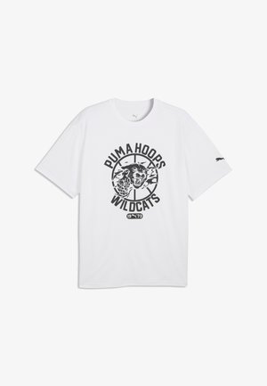 Puma, TEAM ROAR BASKETBALL TRAININGSSHIRT - Sport T-Shirt - white- black