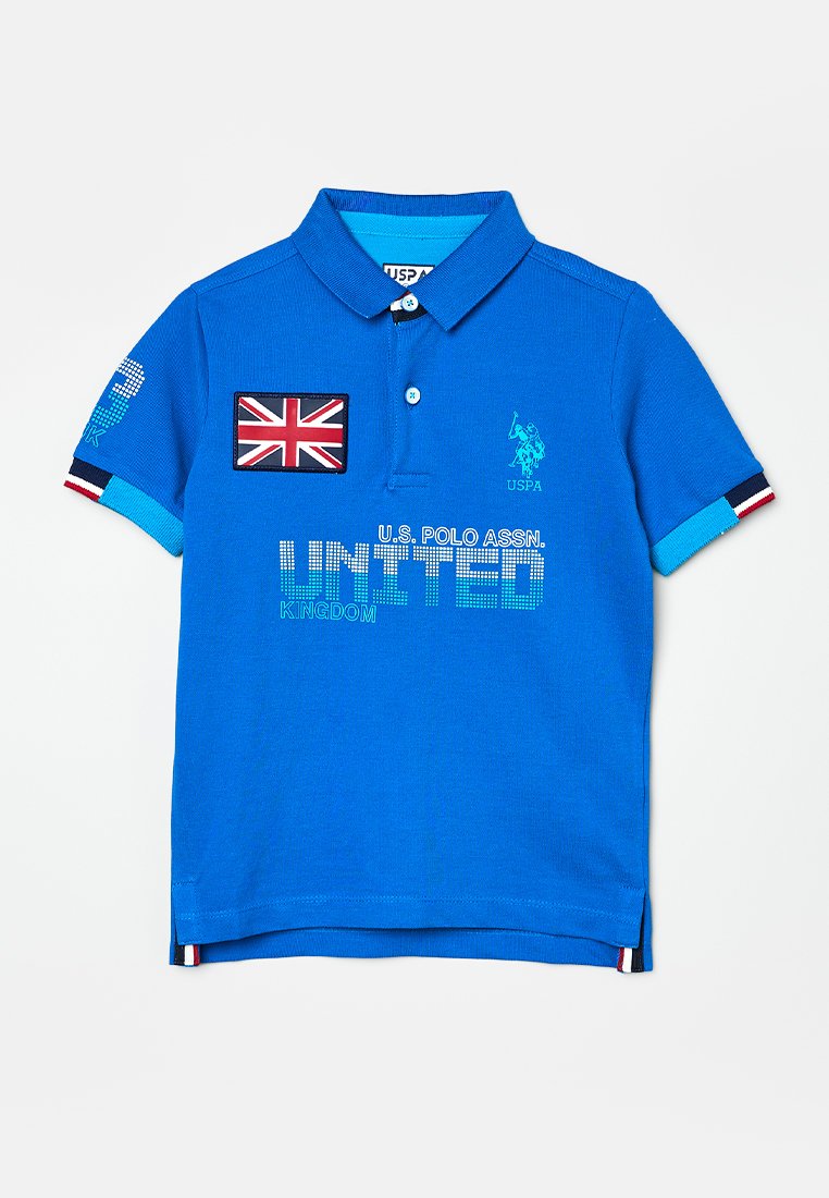 U.S. Polo Assn. Poloshirt blauw U.S. Polo Assn. Poloshirt blauw