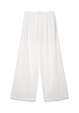 Calliope, PANTALONE LUNGO FANTASIA - Pantaloni - bianco ottico