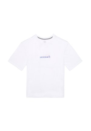 Volcom, TEE WEIRDCARD - Μπλουζάκι με στάμπα - white