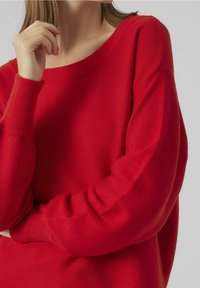 Vero Moda Strickpullover - red