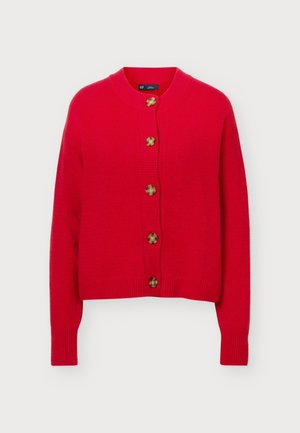 GAP, CASHSOFT CREW CARDI - Gilet - modern red