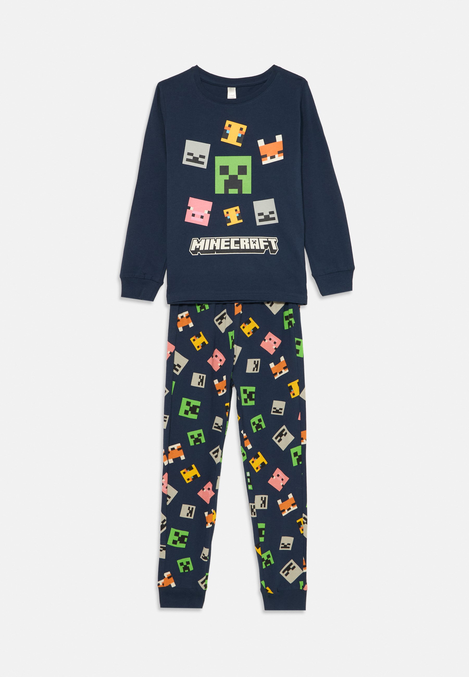Lindex MINECRAFT SET Pyjama set dark blue Zalando - Main Image