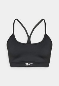 TRAIN BRA - Urheiluliivit: keskitason tuki - black