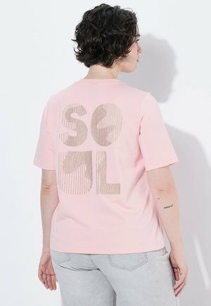 Ulla Popken T-shirts print - pastel orange