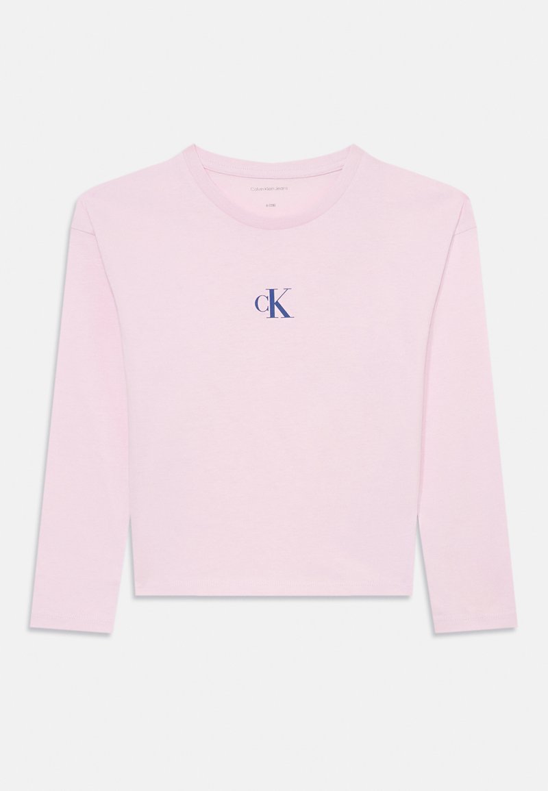 Calvin Klein Jeans LOGO - Långärmad tröja - light lilac