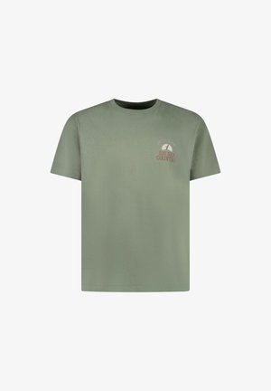 Cars Jeans MONTA - T-shirt print - army